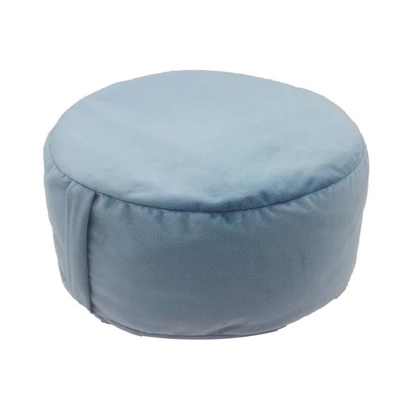 Wholesale Eco Friendly Round Chair Zabuton Adjustable Natural Portable Zen Pillow Bolster Zafu Buckwheat Yoga Meditation Cushion