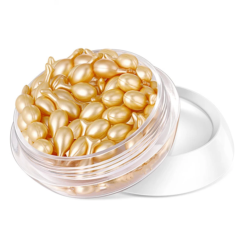 Custom Fullerene Placenta Serum Capsules Anti-Wrinkle Moisturizing Whitening Firming Skin Care Skin Repair Essence Gel Cosmetic