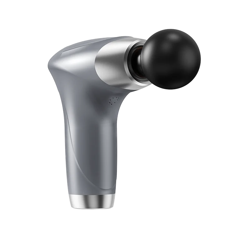 New 2021 Strong Hand Gun Mini Quickly Rechargeable Body Vibration Massage Gun With 4 Head