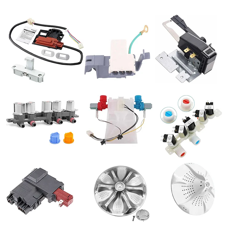 Factory Low MOQ OEM Original Clothes Washing Cloth Washer Machine Aftermarket Appliance Replacement Spare Parts