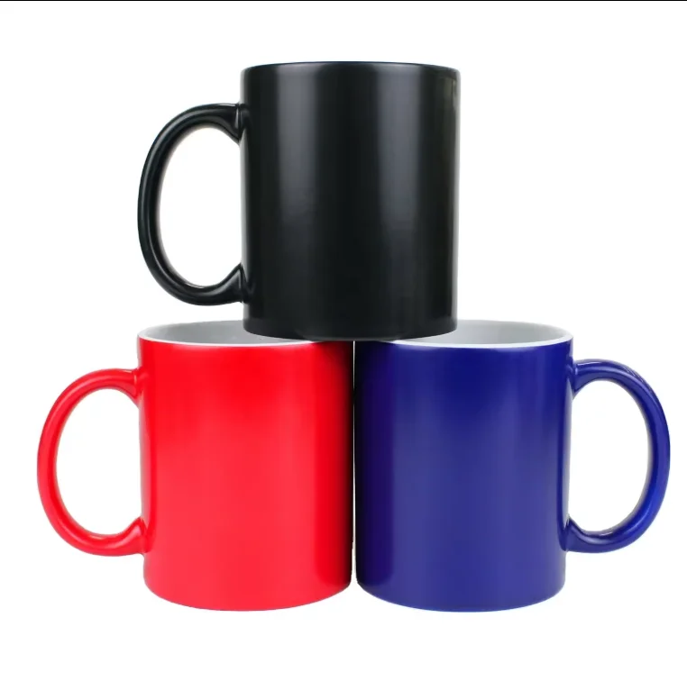 MIDA Wholesale Factory Direct Custom 11oz Magic Mugs Color Change Sublimation Back to School Magic Mugs