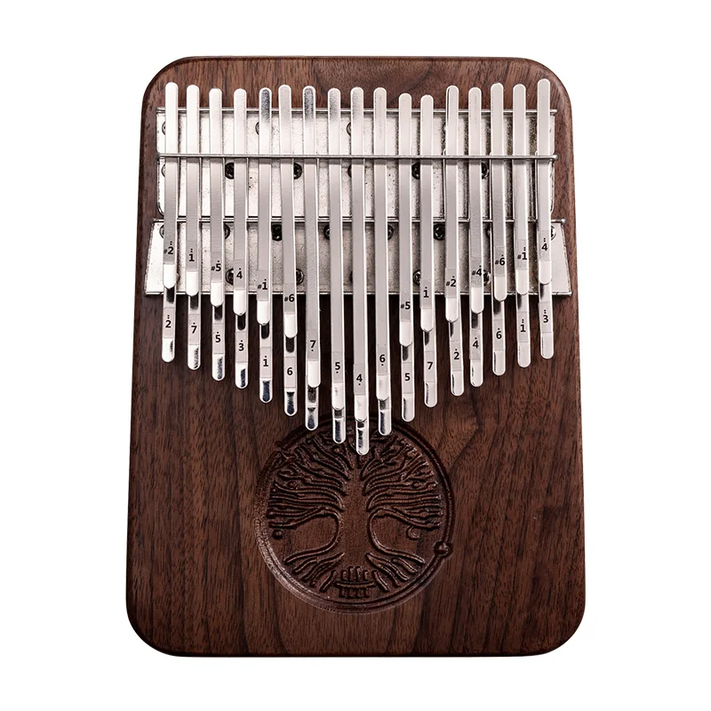 Hluru musical instrument kalimba 17/21/34  keys thumb piano finger piano  factory direct  wholesale