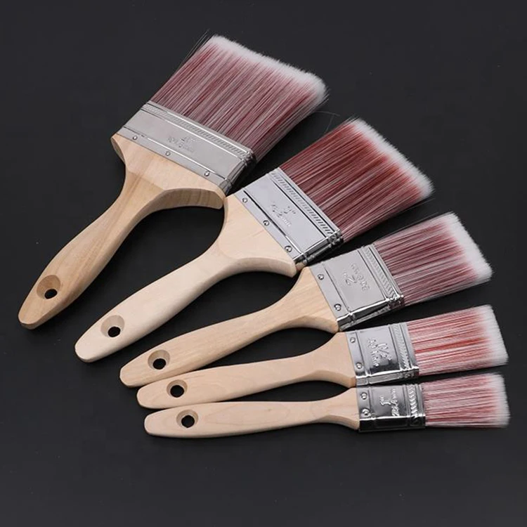 Wholesale Flat paint brushes 2 inch 50mm custom size purdy paint brush sets
