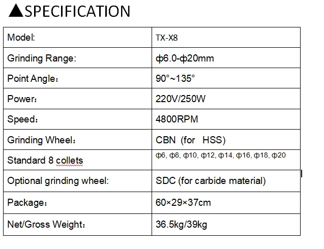 TX-X8 6-20mm industrial electric grinding china electric Ball mill machine with high speed