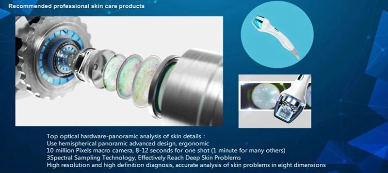 Best selling Oxygen Water Peeling Facial Microdermabrasion Face Deep Cleansing Machine With Skin Analyzer dermabrasion 7 In 1