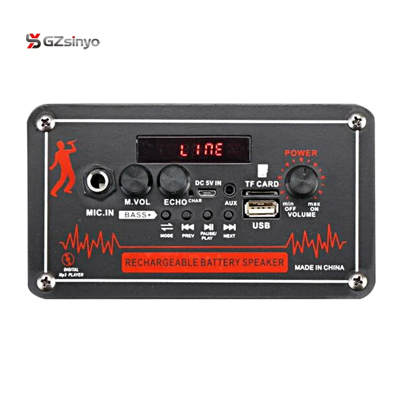 2019 new private 8 inch loud portable blue tooth speaker karaoke for outdoors