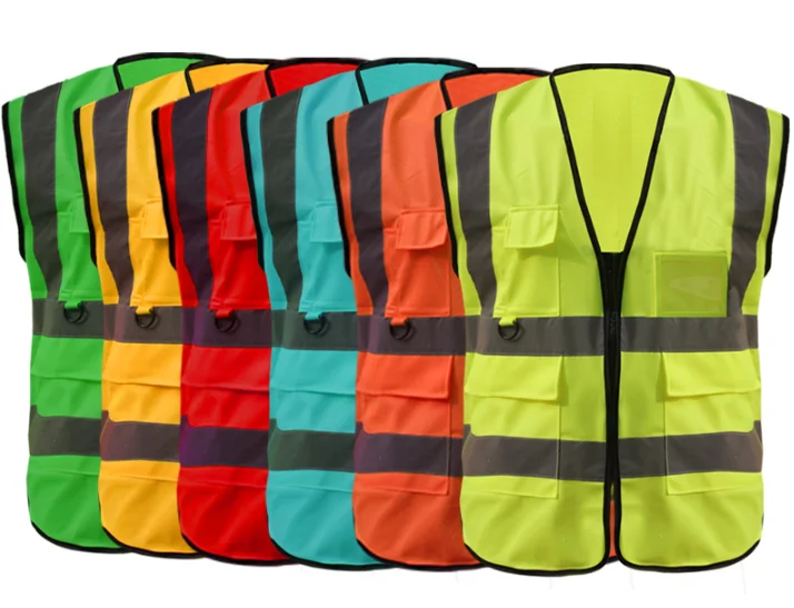 high visible elastic adjustable polyester reflective body strap tape vest belt for motorcycle bicycle safety running in the dark