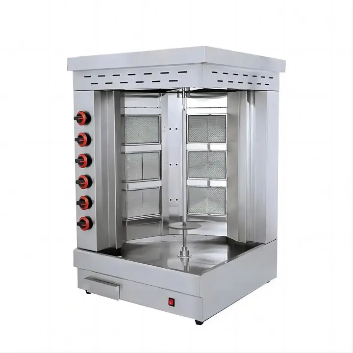 Doner Kebab Grill Preco Maquina Electric Motor For Machine Smokeless Charcoal Automatic Rotating Turkiye Hotels Full Kufta Maker