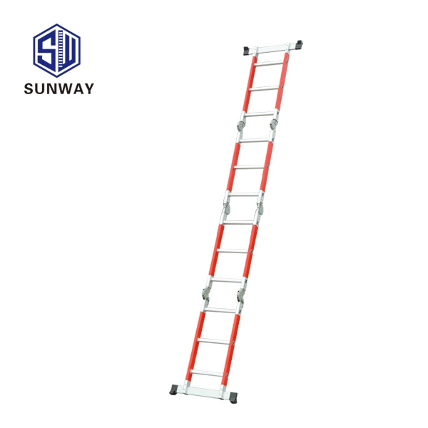 Super Quality New Style Library Telescopic Ladder Fiberglass Ladder