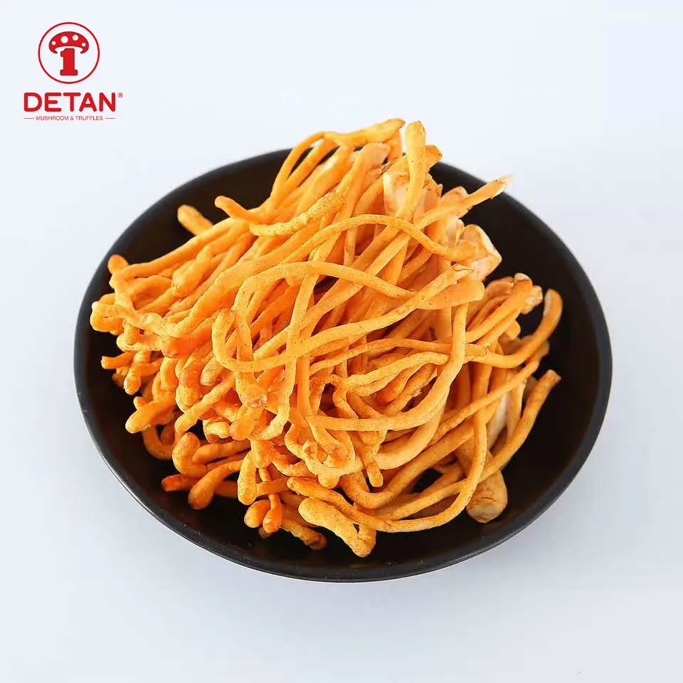 
Detan Fresh Cordyceps Militaris Exotic Mushroom 