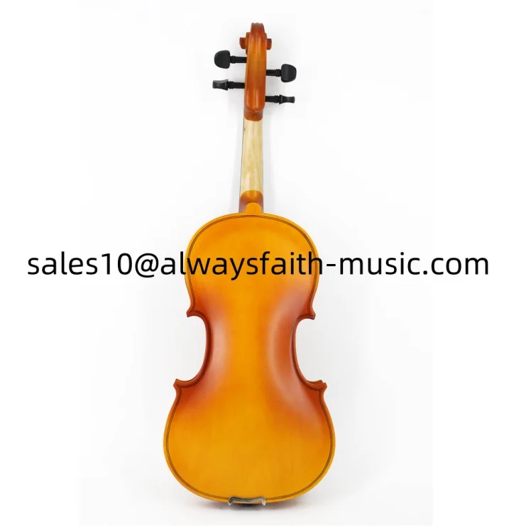 Multicolor available Basswood platen violin Matte plywood Wood color violin