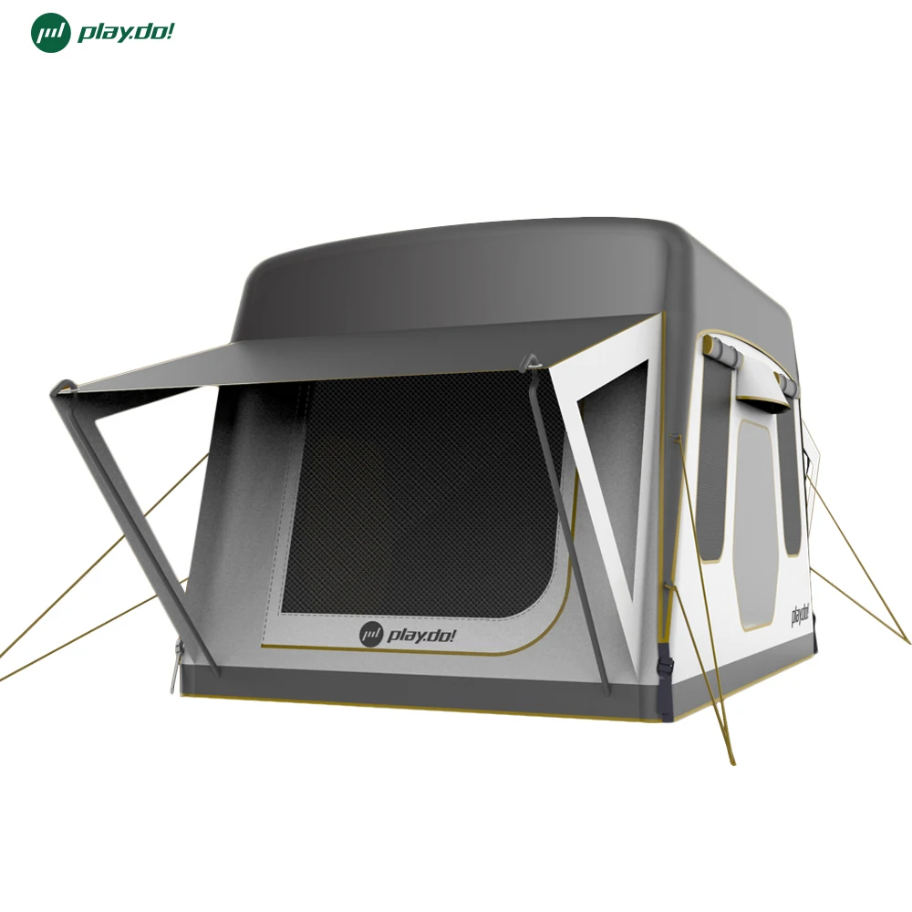 Three Fold Inflatable Roof Top Tent Camp 3-4 Person suv Roof Top Tents for Sale