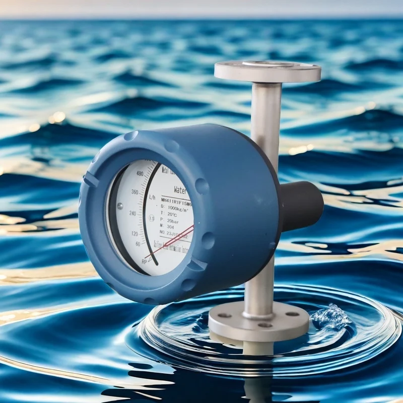 Flowmeter Medical Metal Tube Pipe Rotameter Variable Area Flow Meter