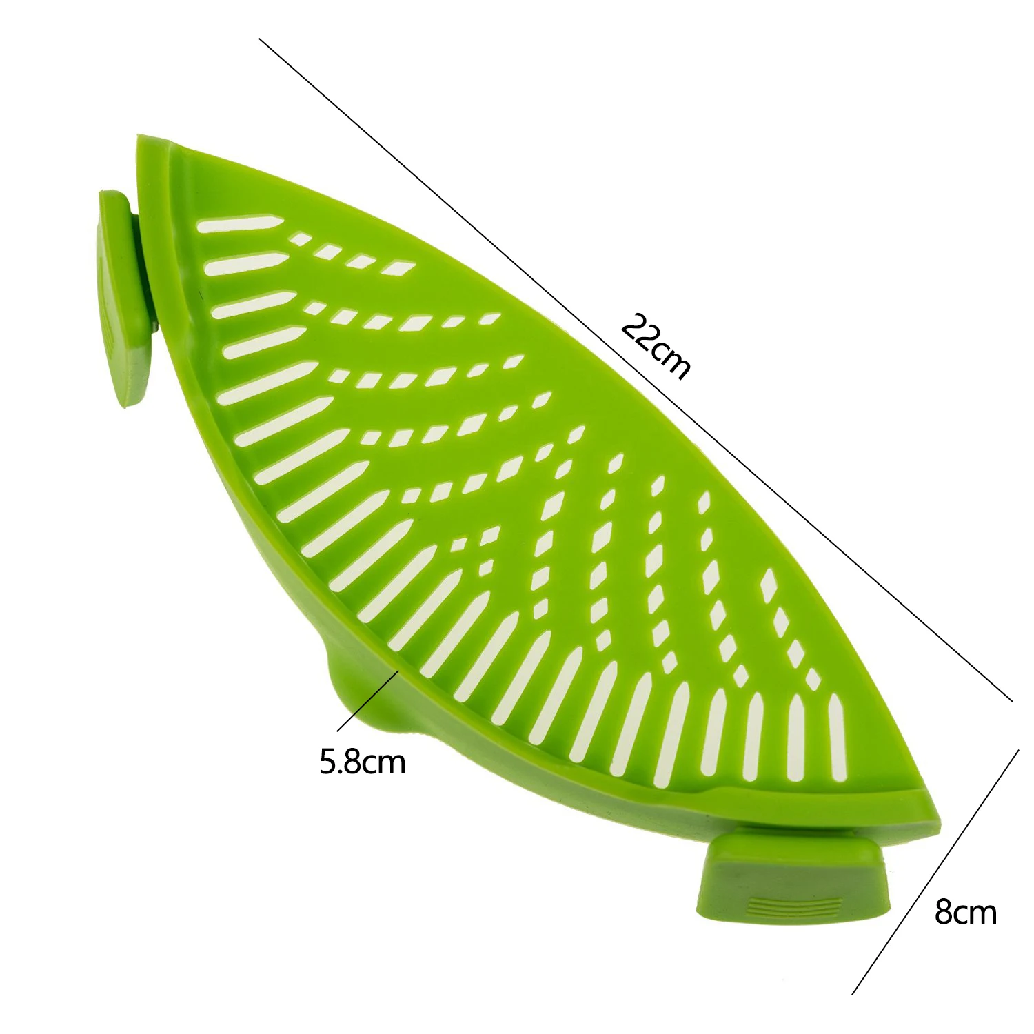 2022 Wholesale Kitchen Sink Silicone Pot Strainer Adjustable Clip On Food Strainer