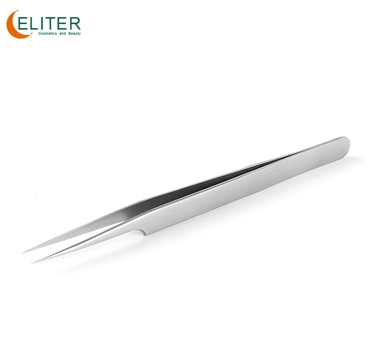 ELITER Hot In Stock Individual Classic 0.03 Volume Eyelash Extensions Tweezers Stainless Eyelash Tweezer Laah Tweezers