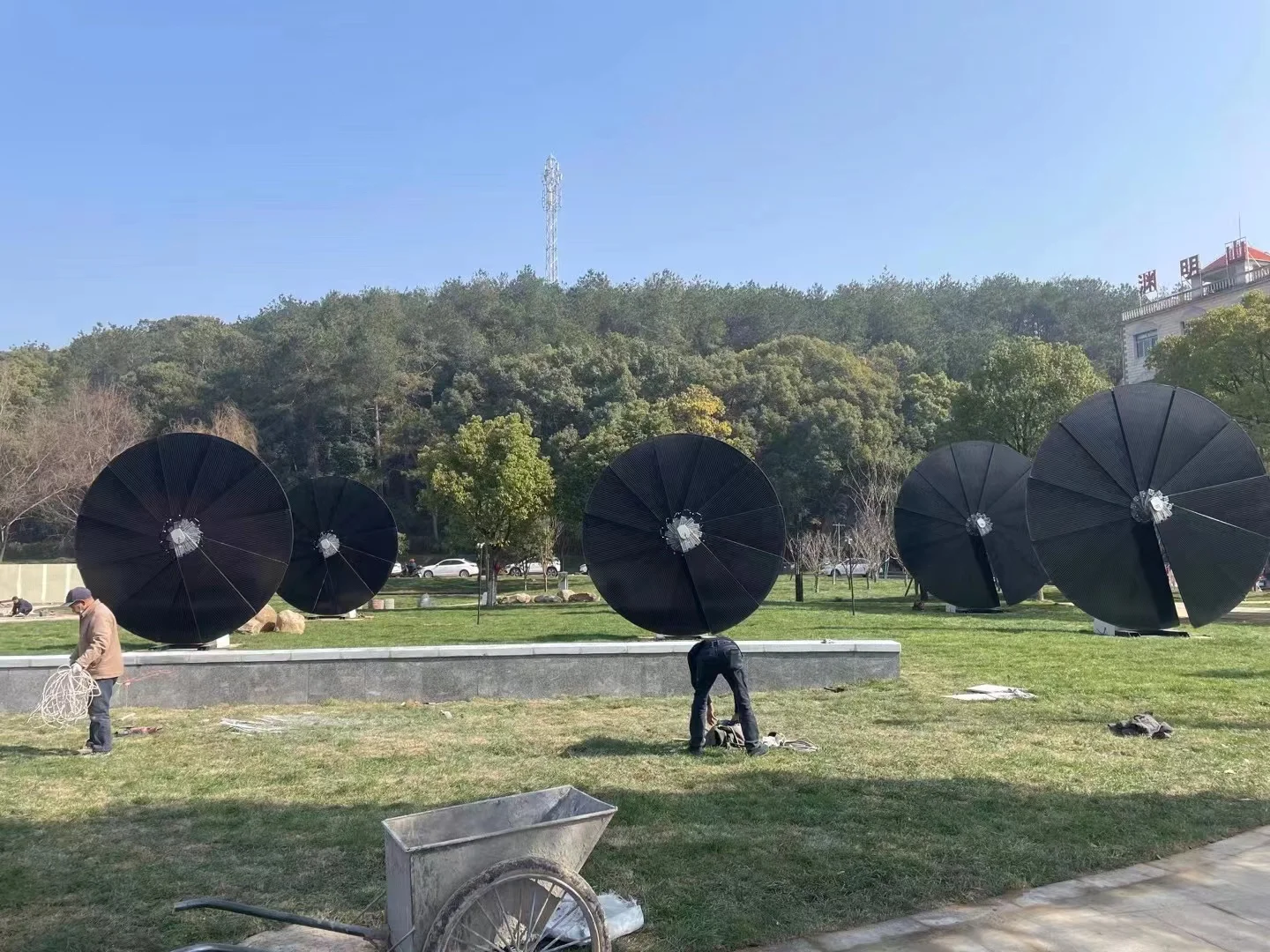 panel solar kit completo ground installation tilt mount solar ground system all in one inverter and lithium battery