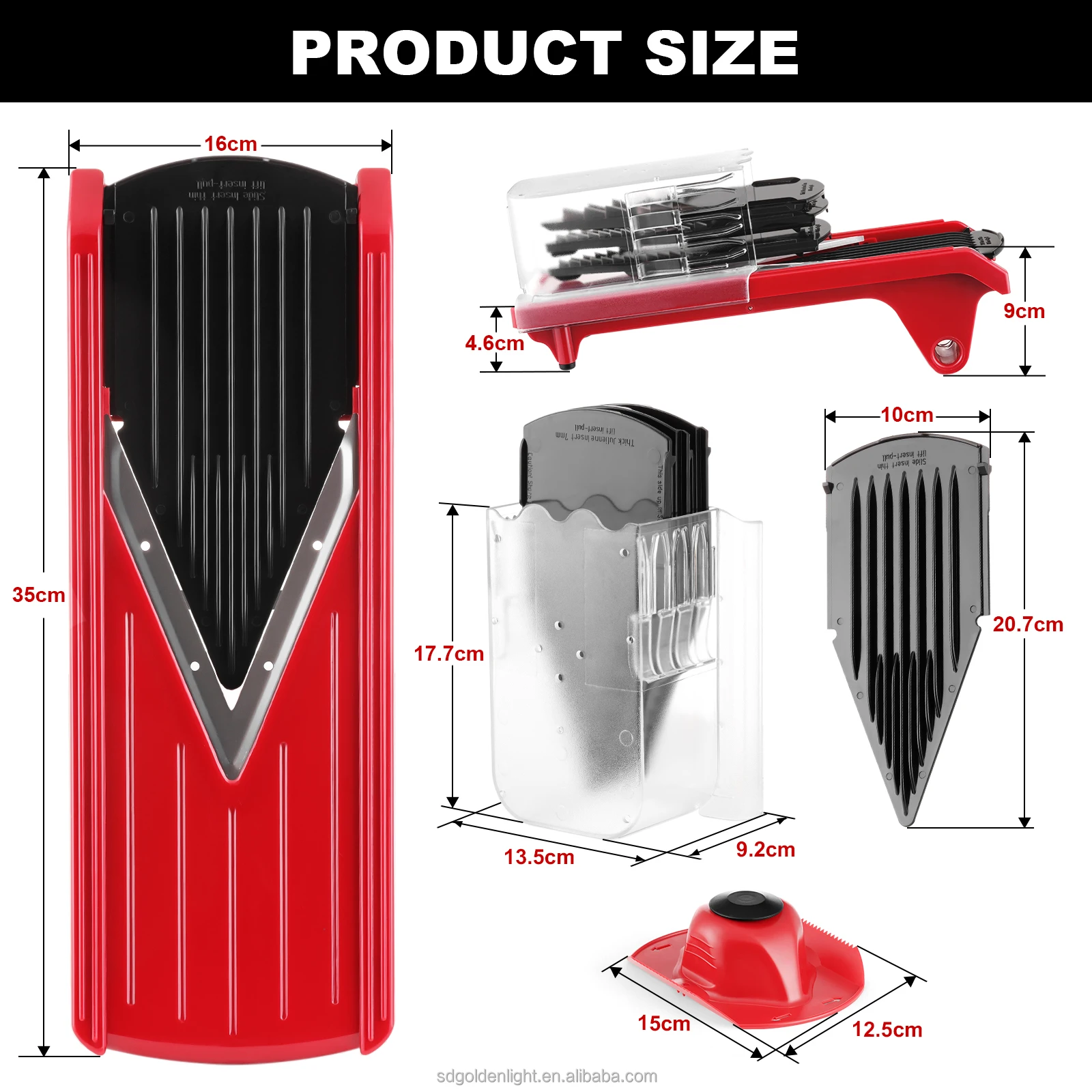 5 в 1 многофункциональная овощерезка