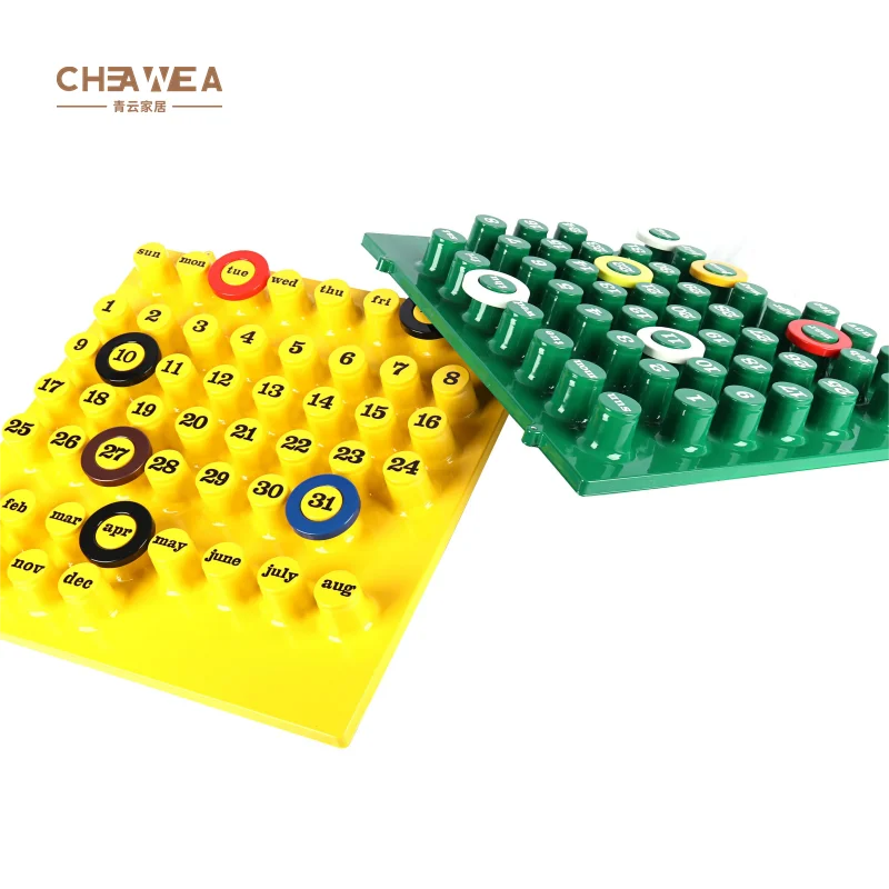 Home Calendar PVC Recording Date Every Year Living Room Calendar Board Wall Desk Hanging Style Calendar