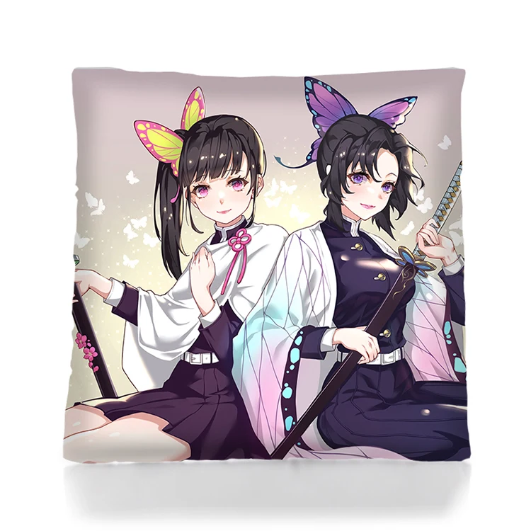 Cheap wholesale custom anime 3D pillow case cartoon Demon Slayer: Kimetsu no Yaiba pillow Christmas pillow home decoration