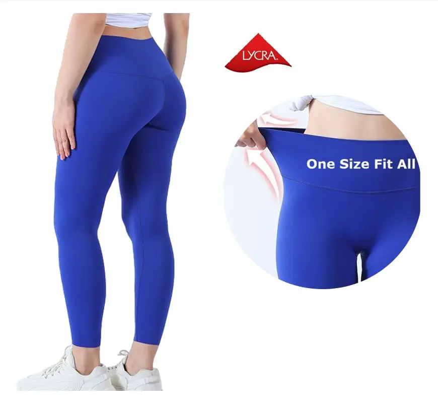 One size fit all Naked Feeling Women Fashion Super Elastic High Waist Gym Bodybuilding Tights sexy popular leggings free size
