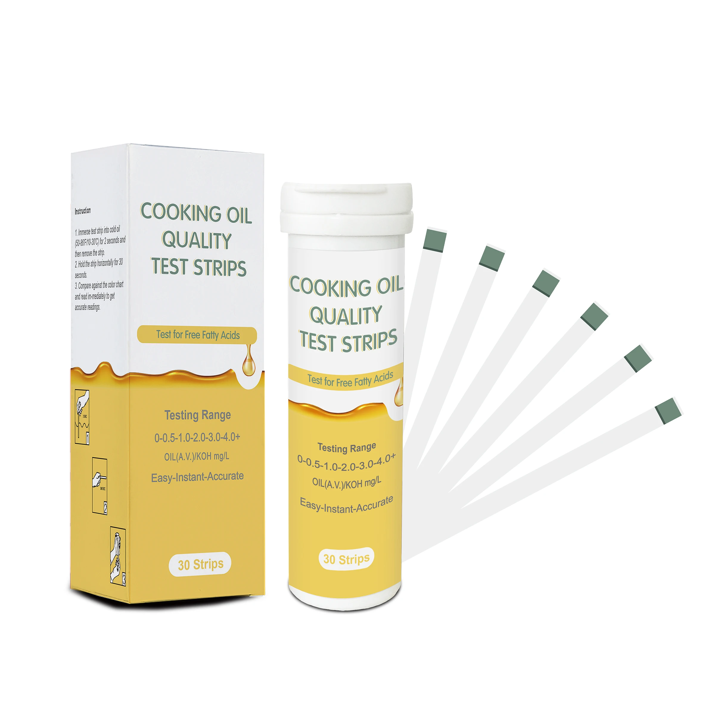 Household oleic acid test paper gutter oil spoilage oil Cooking oil detection