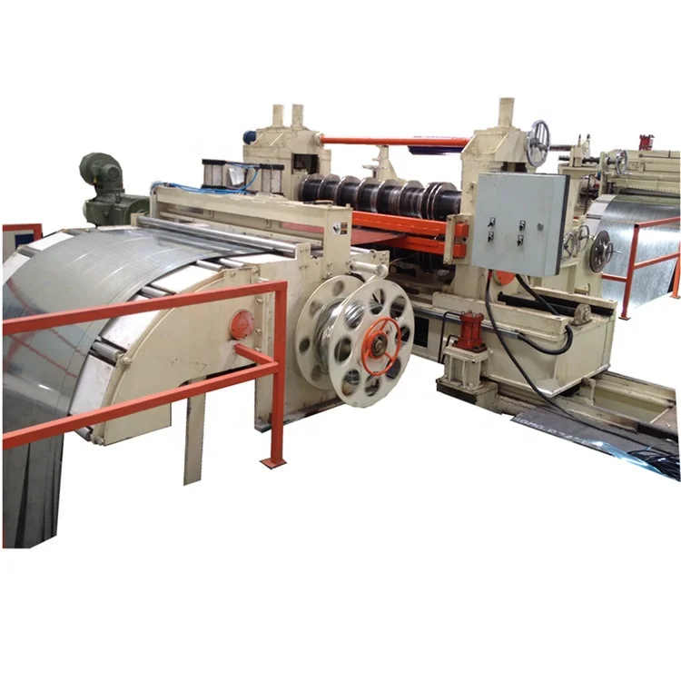 PPGI and SS Automatic shearing and slitting line machine