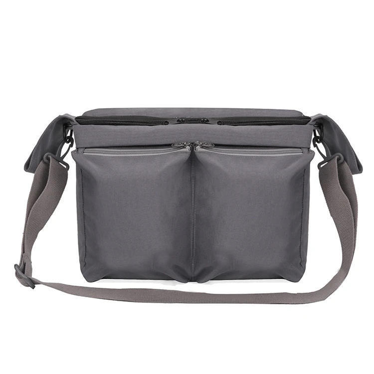 Large capacity waterproof hanging baby stroller diaper organizer bag with cup holder Storage bag