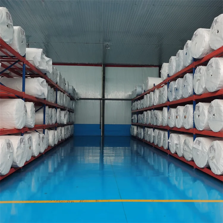 Roll for jumbo bag polypropylene yarn woven fabric making bulk bag white colour 13*13 knit super sacks roll