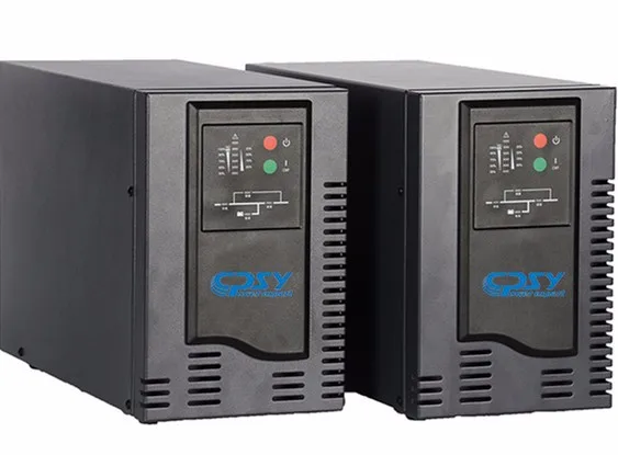 Single phase 1KVA 5KVA Mini UPS Pure Sine Wave Inverter UPS 800W Online UPS For PC