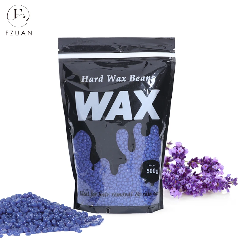 
1000g Depilatory Wax Pellet Hot Film Hard Wax Beans Female Hair Removal No Strip Plainess Hard Wax 