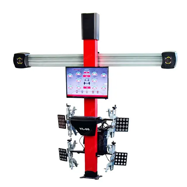 2023 New mobile Balancing 3D four car wheel alignment machine