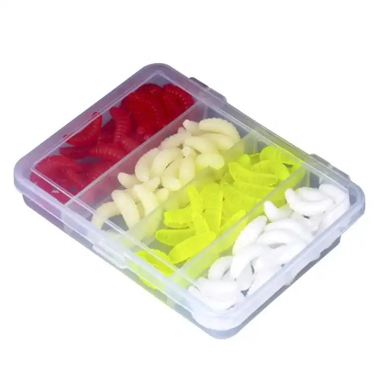 Palmer 50pcs 100pcs fishing worm lure set soft plastic fishing lure swimbait soft bait lures saltwater freshwater wholesale