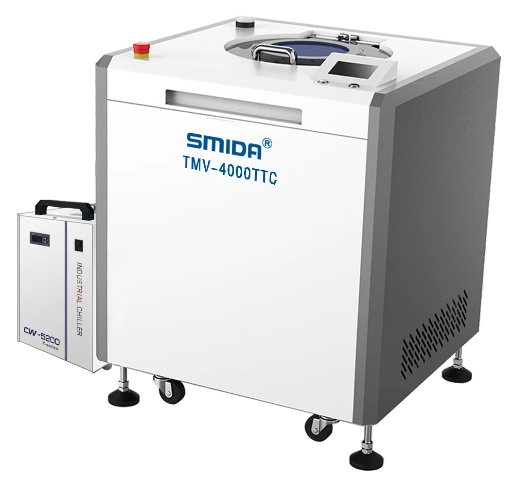 SMIDA TMV-4000TTC 2kg*2 Water cooling Temperature controlled laboratory Vacuum Planetary Centrifugal Epoxy Resin Mixer machine