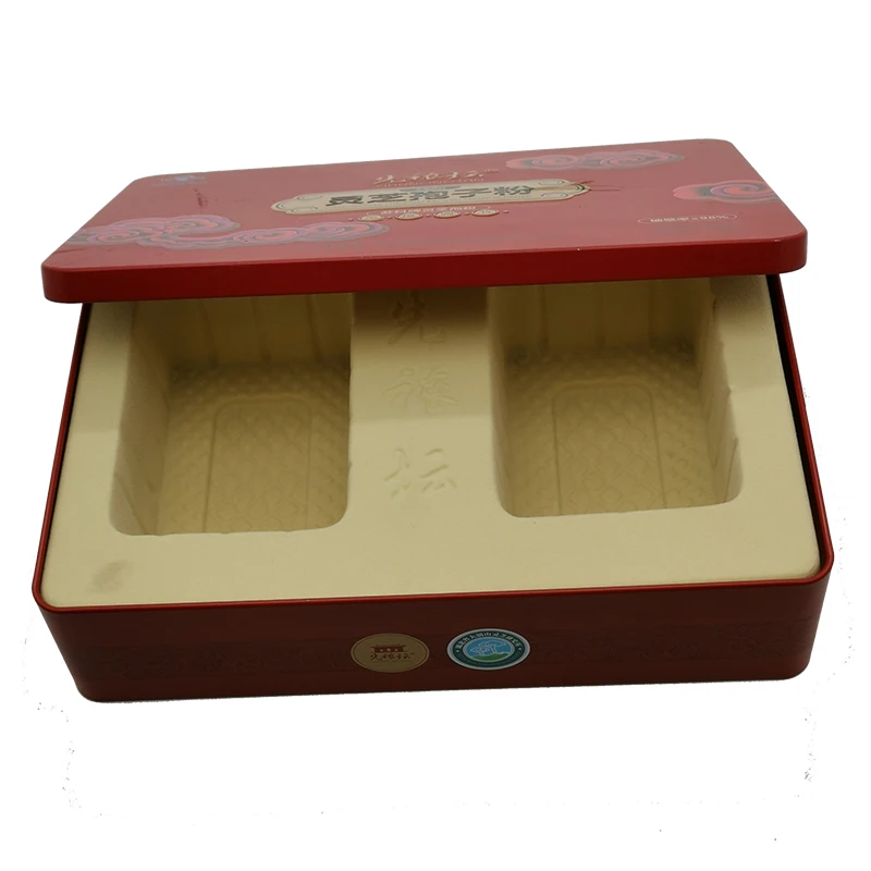 24x16cm food tin can metal box for chocolate