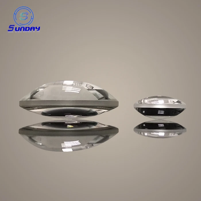 Factory manufacturers led Optical glass  double convex lens