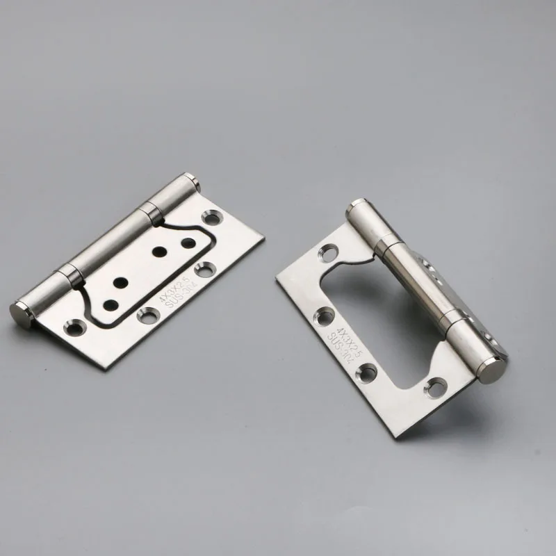 OLS-HY37  Manufacturer Customization Door Window Hinge Pivot Hinge 2 Ball Sliding Bearing Flush Door Butterfly Hinges