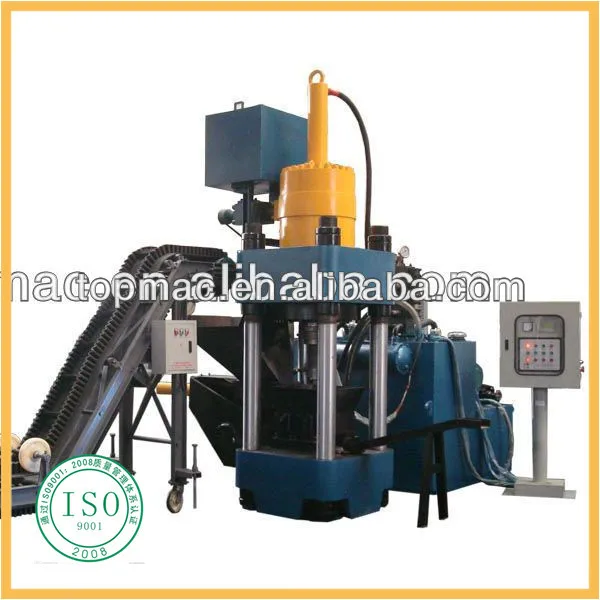 Лучшая цена алюминиевого металлолома прессовальная машина для брикетов из