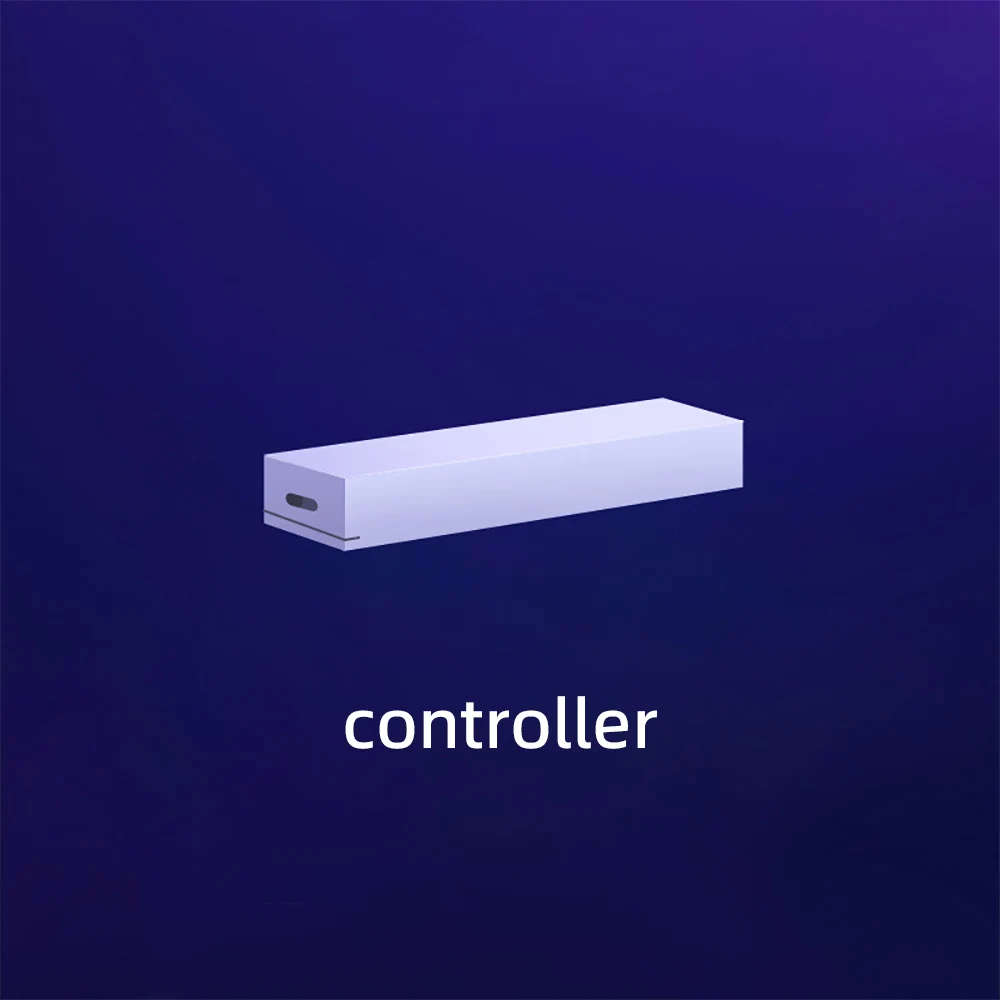 Smart home indoor lighting RGB Symphony Quantum Triangular Splicing led Decoration Strip night light Wall lamps