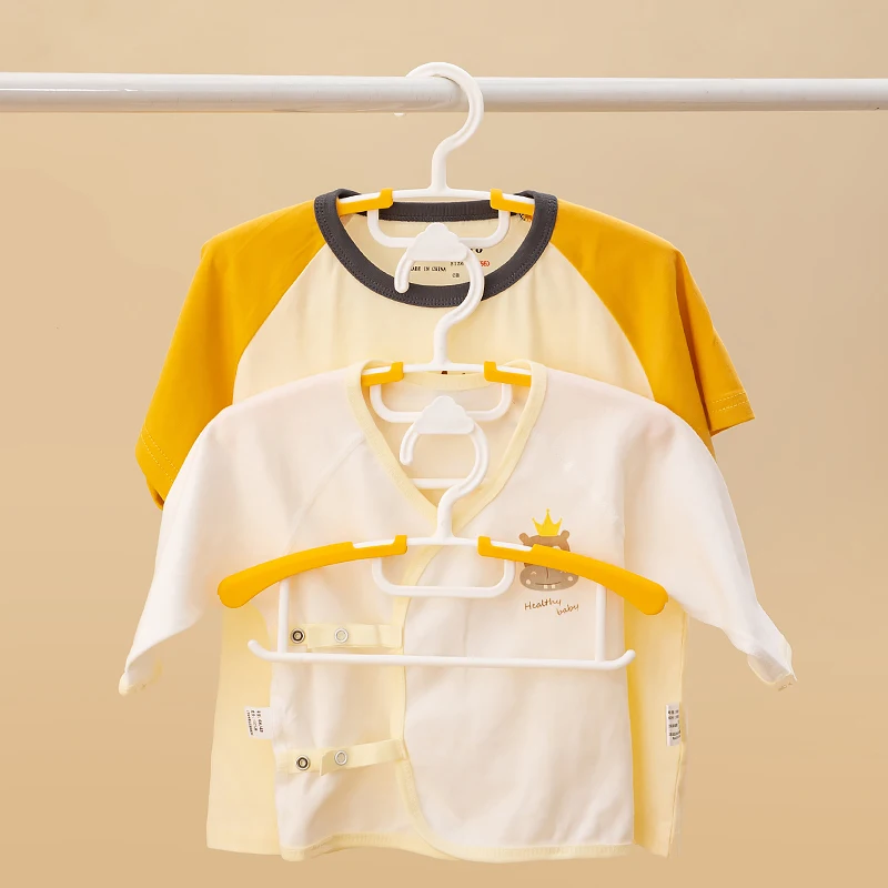 Children Small Hanger Plastic Hanger for Household Stretchable Hanger