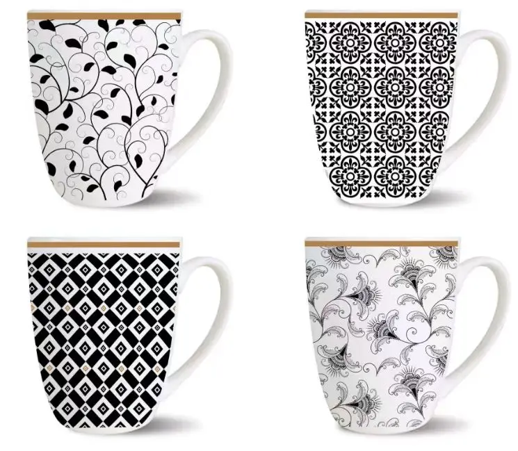 Wholesale manufacturer Breakfast Mug 11 Oz Porcelain White Customised Custom Logo Printed Sublimation blank CeramicCoffee Mugs