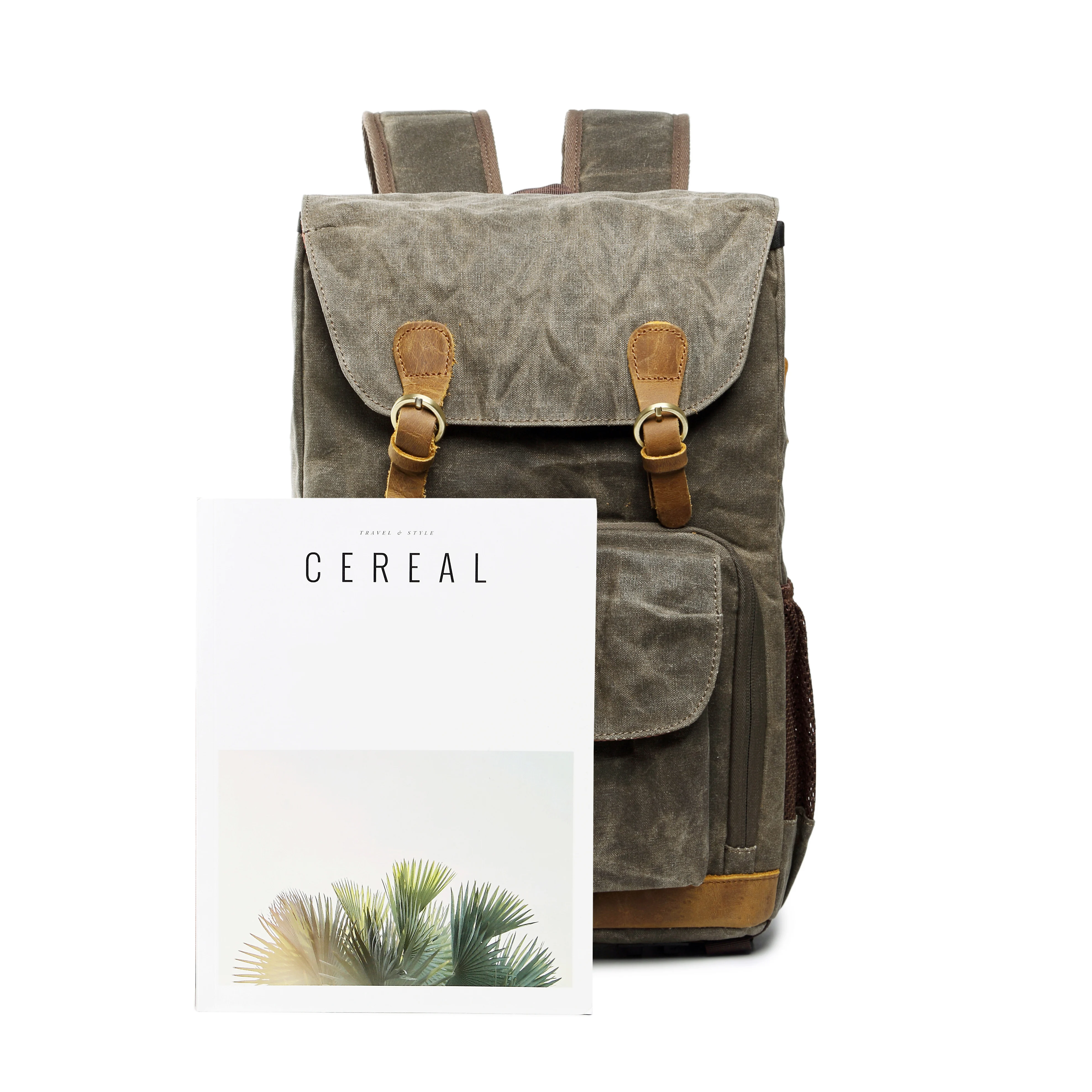 
Trendy vintage waterproof canvas leather women 45l DSLR camera and laptop back bag camera bag for camera 