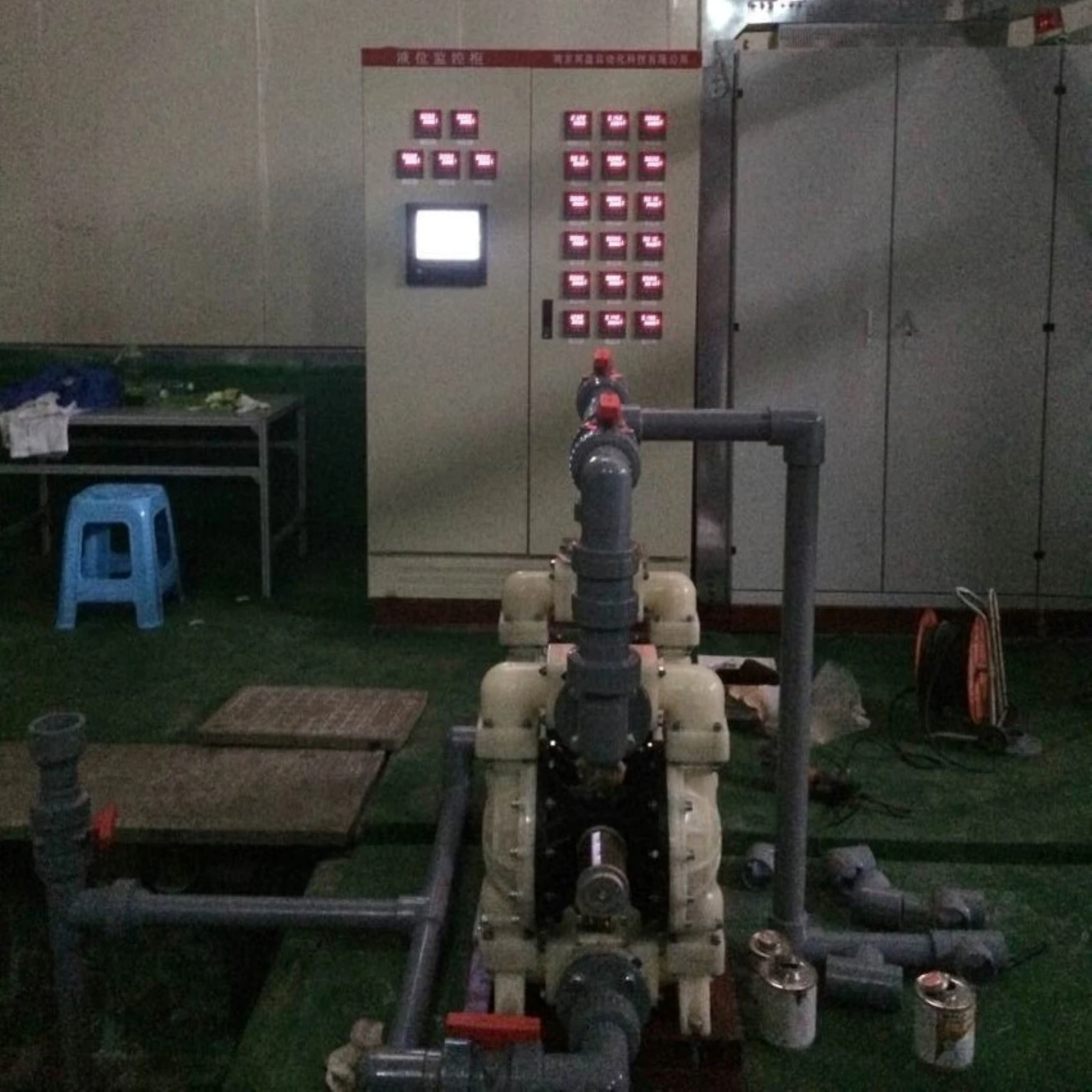 PP Plastic Pumps Air Operated Double Diaphragm Pump for chemical chocolate honey