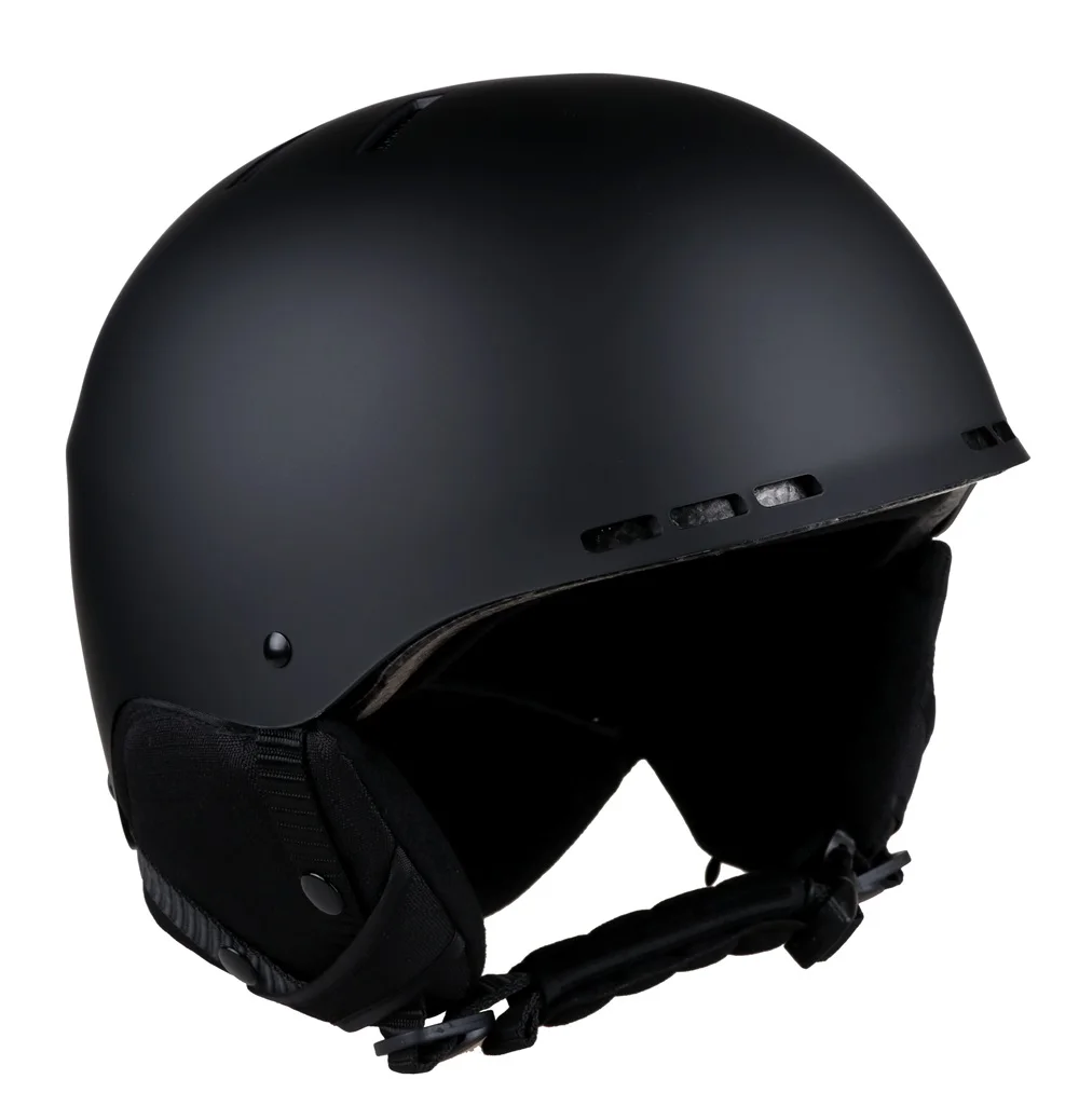 new fashion OEM available ABS soft protective ski helmet with mini visor