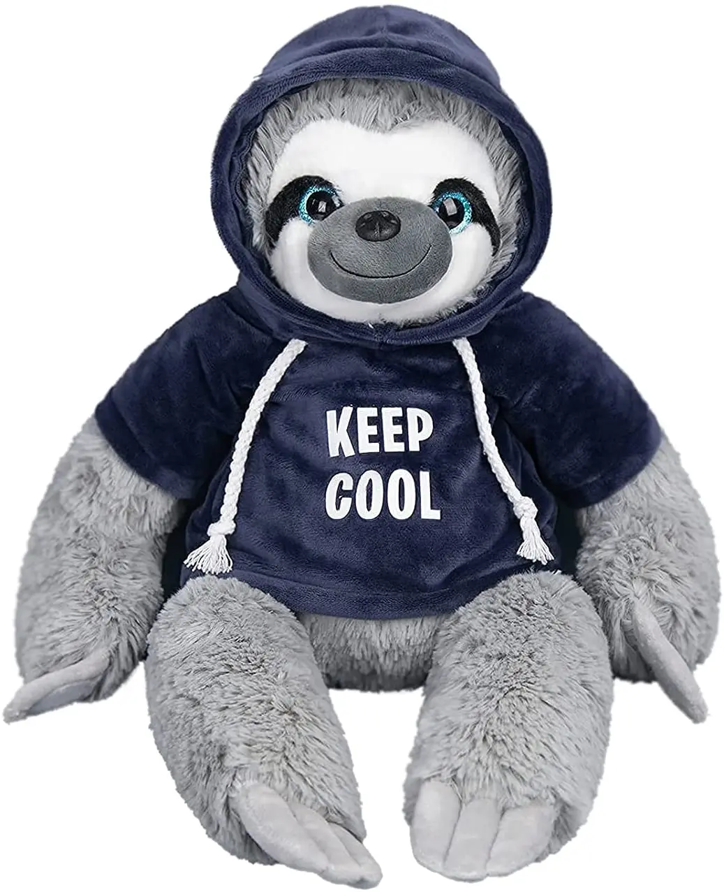2022 New Design Customization Cute soft toy sloth Stuffed Animal 30 Inch Sloth Doll in Hoodie Plush Toy
