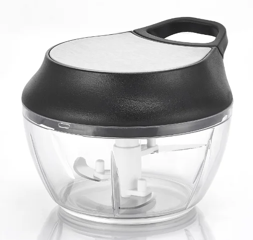 Manual Hand Chopper Vegetable Meat Ice Cube with Stainless Steel Cover