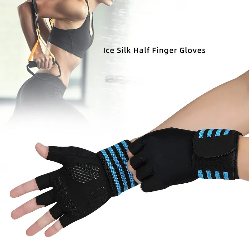 Workout Gloves for Men and Women Gym Weight Lifting Gloves with Wrist Wrap Support