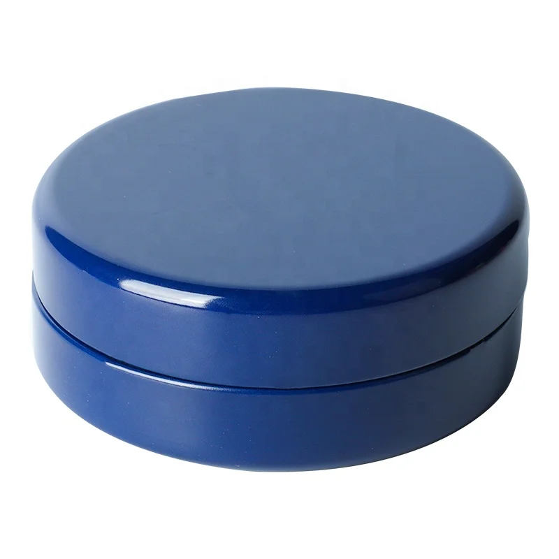 UKETA Wholesale Custom Airtight Storage Packaging Round Child Proof Tin Can Packing New Style Child Proof Tin Box