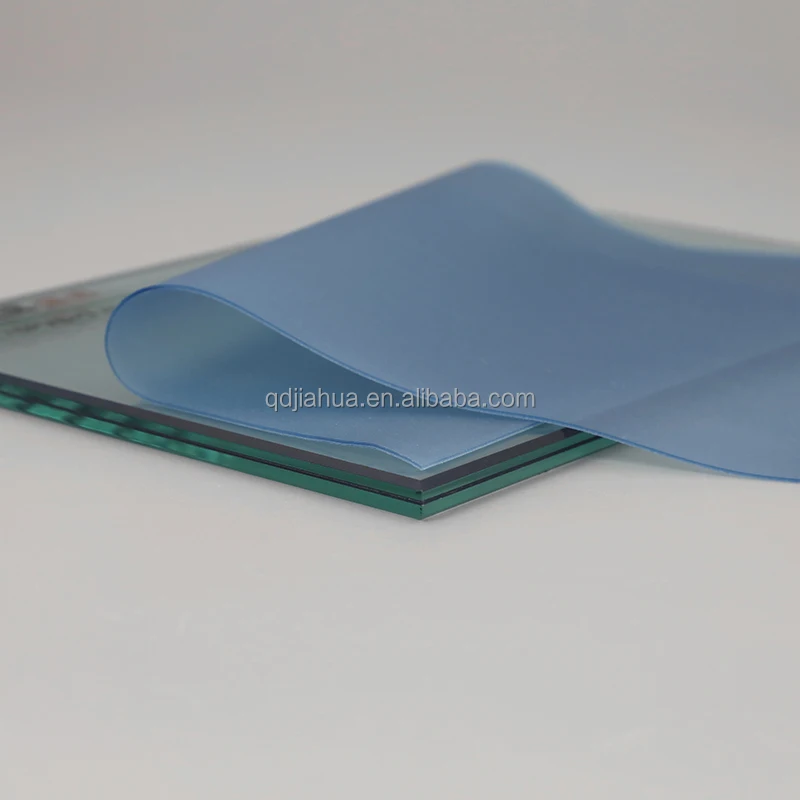Heat insulation PVB film layer tempered laminated glass for skylight window