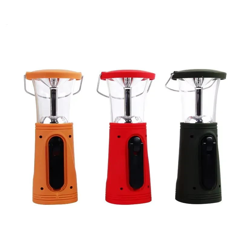 Earthquake Emergency Lights Solar Hand Charging Camp Lights Tent Light Portable Lamp