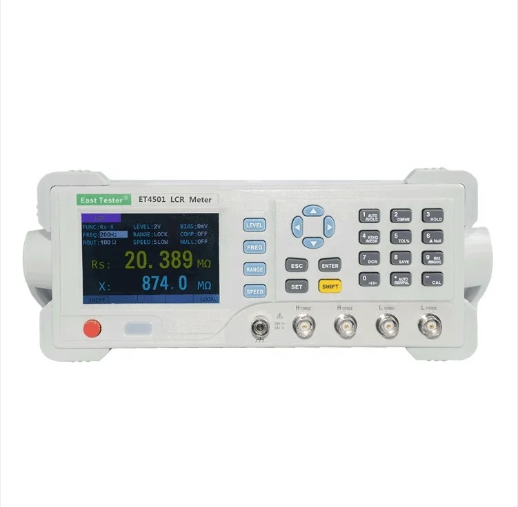 ET4501 3.5-inch TFT display Best Price Electrical Tester Bench Digital LCR bridge Meter Multimeter